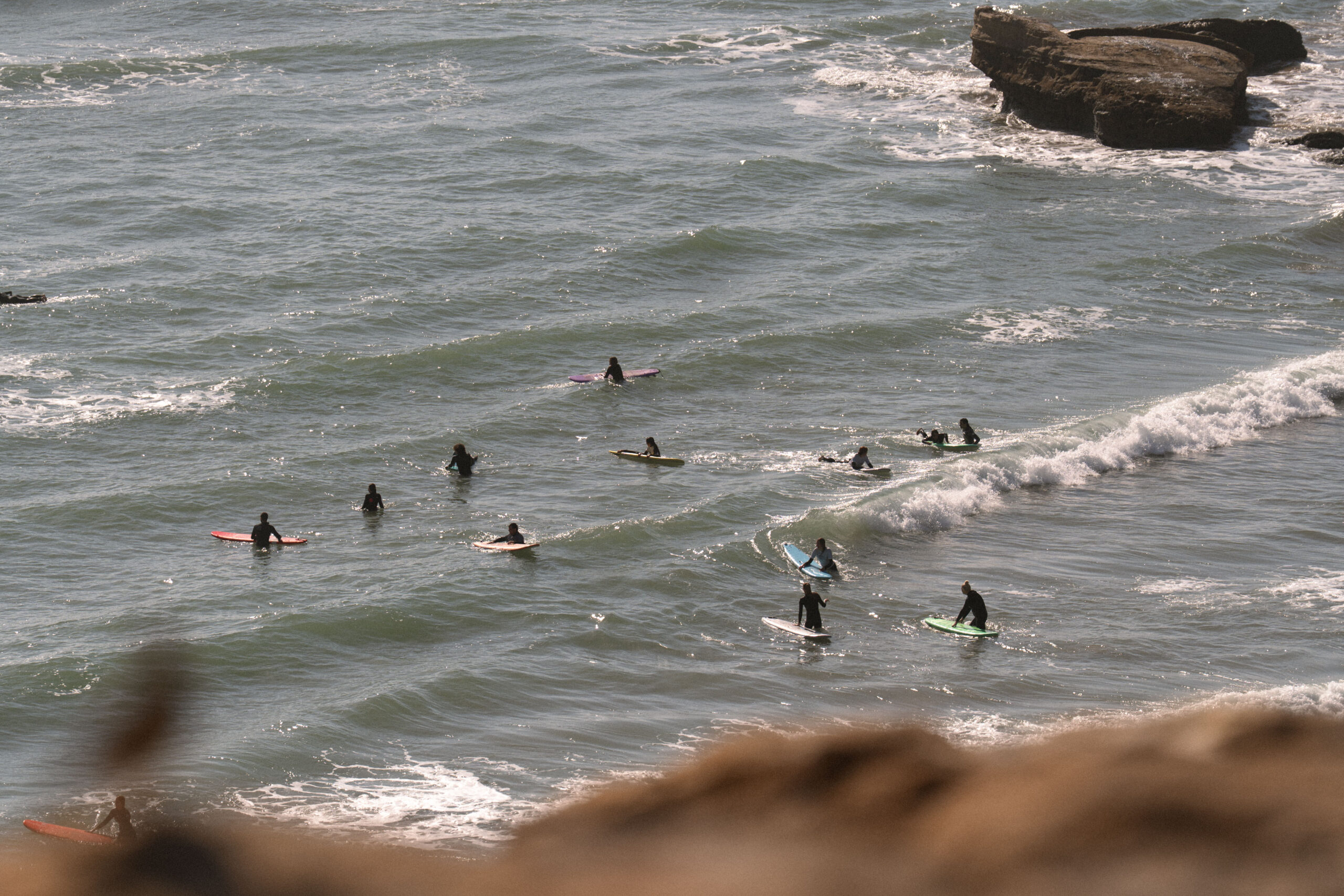 Surf coaching package experience in Morocco