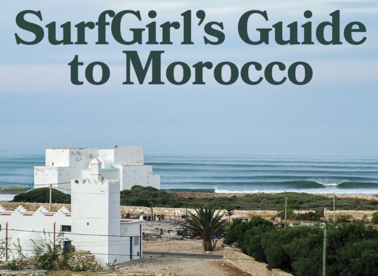 Surfing in Morocco